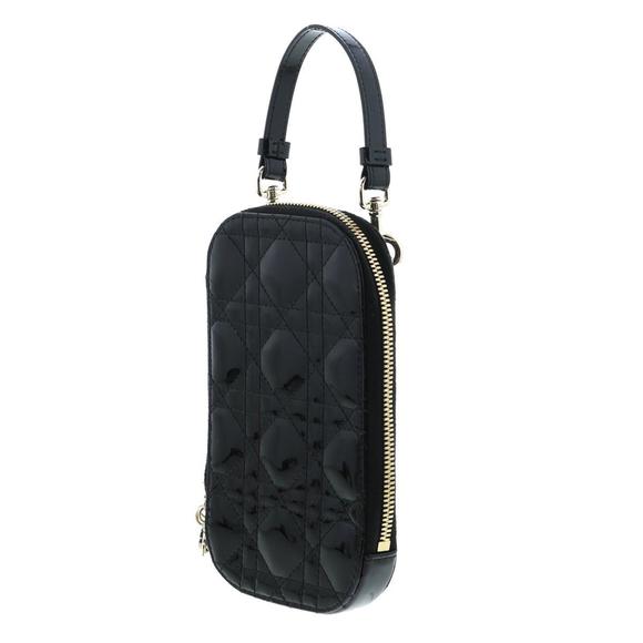 Dior Holder Black Bag Canage Phone - Picture 1 of 6